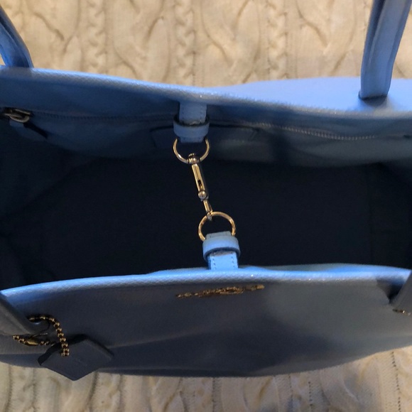 Blue Coach Tote - Picture 2 of 8